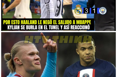 POR ESTO HAALAND LE NEGÓ EL SALUDO A MBAPPE – HTT