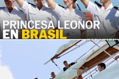 La Princesa Leonor conquista Brasil