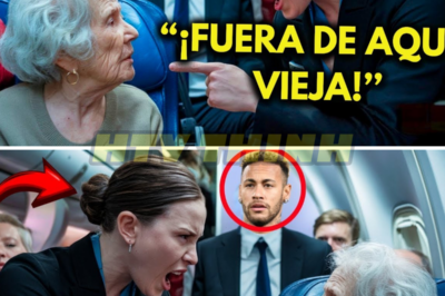 ABUELA DE NEYMAR TIENE SU ASIENTO DENEGADO EN PRIMERA CLASE, SIN SABER QUE SU NIETO, NEYMAR EL DUEÑO