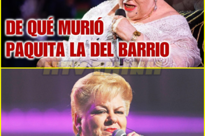 (b00) DE QUÉ MURIÓ PAQUITA LA DEL BARRIO