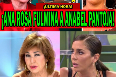 💥¡SE HA LIADO! ANABEL PANTOJA PÁLIDA CON ANA ROSA QUINTANA POR LA FOTO CON ALMA Y DAVID EN REDES