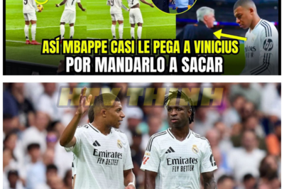 ASÍ MBAPPE CASI LE PEGA A VINICIUS – HTT