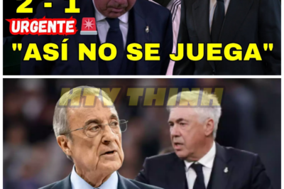 FLORENTINO BAJO AL VESTUARIO DESPUÉS DEL PARTIDO Y SE LO DIJO A LA CARA DE ANCELOTTI – HTT