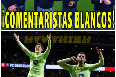 COMENTARISTAS DE MOVISTAR HUNDIDOS POR LA REMONTADA DEL BARÇA AL ATLÉTICO – HTT