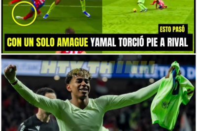 LAMINE YAMAL LE T0RCIÓ PIE CON UN SOLO AMAGUE AL RIVAL MIRA SU REACCIÓN – HTT