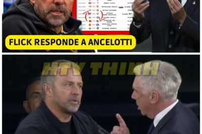 FLICK DA UNA LECCION a ANCELOTTI en DIRECTO – HTT
