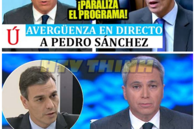 VICENTE VALLÉS PARALIZA EL PROGRAMA Y ACABA CON SÁNCHEZ – HTT