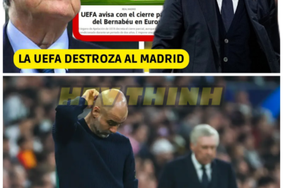 LA UEFA DESTROZA al MADRID y CIERRA EL BERNABEU – HTT