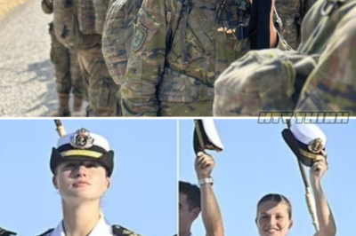 La Princesa Leonor deslumbra con su uniforme de la Armada en Montevideo