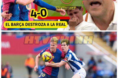 EL BARÇA DESTROZA A LA REAL SOCIEDAD y ES MÁS LIDER – HTT