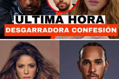 LEWIS HAMILTON ROTO tras DESGARRADORA NUEVA CONFESIÓN de SHAKIRA tras TERRIBLE ATAQUE por PIQUE