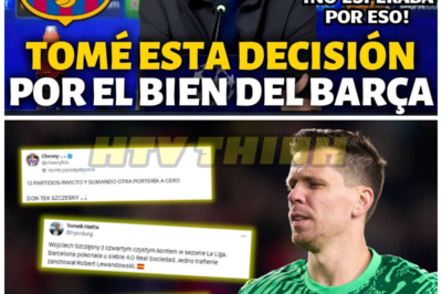 ¡SZCZESNY ACABA DE PARALIZAR EL MUNDO DEL FÚTBOL! – HTT