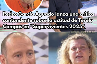 Pedro García Aguado rompe el silencio sobre Terelu Campos en ‘Supervivientes’ y nadie esperaba lo que dijo