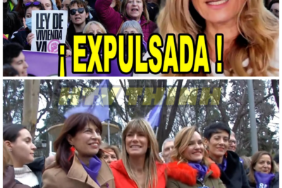 EXPULSAN a Begoña Gómez de la MANIFESTACIÓN FEMINISTA del 8M – HTT