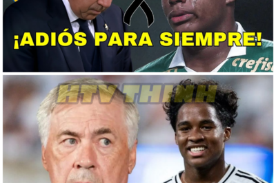 ¡ADIOS ENDRICK! ¡ANCELOTTI ROMPE A LLORAR! ¡LA CULPA ES SUYA! – HTT