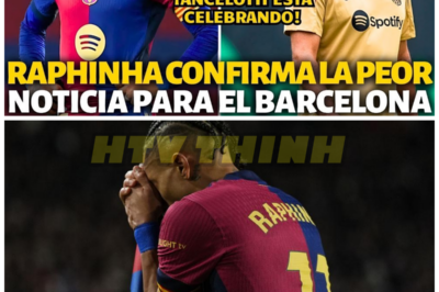 ¡RAPHINHA CONFIRMA LA PEOR NOTICIA PARA EL BARCELONA! – HTT