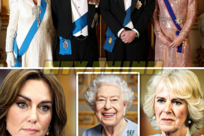 ¡La reina Camilla está furiosa al ver a Catalina usando la tiara más deseada que heredó de la reina
