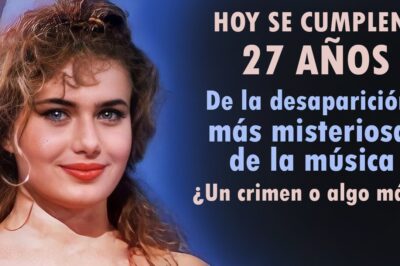 HOY SE CUMPLEN  27 AÑOS  De la desaparición más misteriosa de la música  ¿Un crimen o algo más?