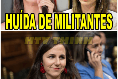HUIDA MASIVA de militantes en Podemos y destapa su GRAVE CRISIS interna – HTT