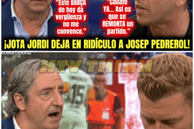 Jota Jordi REVIENTA a Pedrerol en El Chiringuito por la ÉPICA REMONTADA del Barça – HTT