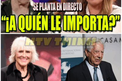 MERCEDES MILÁ ¡DICE BASTA! se PLANTA tras PREGUNTA sobre MARIO VARGAS LLOSA Y SU MUJER en DIRECTO – HTT
