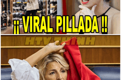 PILLADA Yolanda Díaz COMPRANDO champán de 250€ – HTT