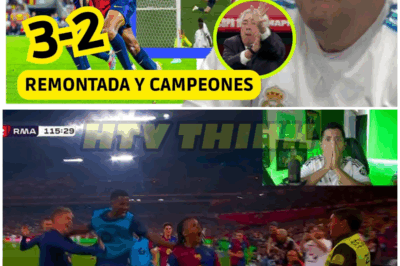 REMONTADA ESPECTACULAR DEL BARÇA al MADRID tras INTENTO DE ATRACO! – HTT
