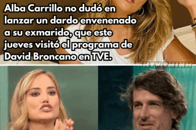 Alba Carrillo Sorprende al País Entero con su Reacción Más Impactante Frente a Feliciano López en Televisión en Vivo