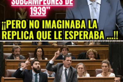 Un Socialista Ofendido por la Referencia de VOX a los “Subcampeones de 1939” y una Réplica que Dejó a Todos Sin Palabras