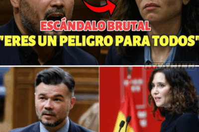 ¡El Discurso que Sacudió el Congreso: Rufián Desmantela a Ayuso en un Momento Épico!