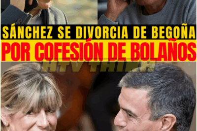 PEDRO SÁNCHEZ ANUNCIA DIVORCIO CON BEGOÑA GÓMEZ POR CULPA DE BOLAÑOS