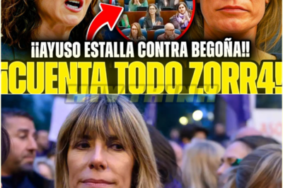 💥BOMBSHELL!! AYUSO DESTROYS BEGOÑA GOMEZ FOR NOT TESTING IN THE ASSEMBLY AND TELL THE WHOLE TRUTH