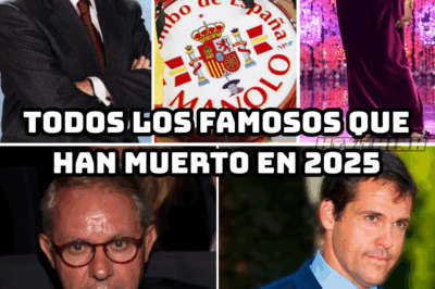 Adiós inesperados y lágrimas públicas: los famosos que nos dejaron en 2025 y dejaron un vacío difícil de llenar 💔