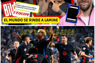 PRENSA INTERNACIONAL se RINDE A LAMINE – HTT