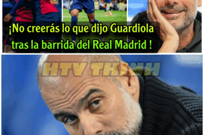 ¡No creerás lo que dijo Guardiola después de que el Barcelona venciera al Real Madrid por 4-0! – HTT