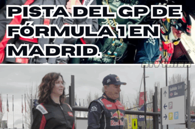 Isabel Díaz Ayuso y Carlos Sainz: Un Viaje Inaugural en el Nuevo Circuito de Fórmula 1 en Madrid que Promete Emociones