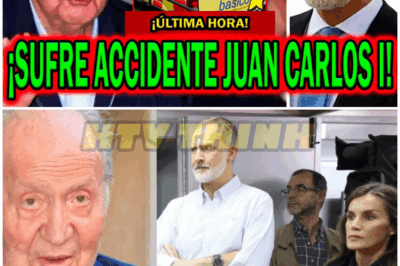 SUFRE ACCIDENTE EL EMÉRITO JUAN CARLOS I Y FELIPE VI CON LETIZIA ORTIZ VETAN FAMILIA – HTT
