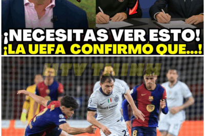 UEFA EXPULSA AL INTER POR 5 AÑOS Y CLASIFICA AL BARÇA DIRECTO CONTRA EL PSG – HTT