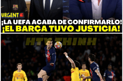 UEFA EXPULSA AL INTER POR 5 AÑOS Y CONFIRMA AL BARÇA EN LA FINAL CONTRA EL PSG – HTT