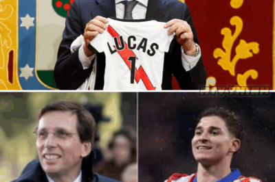 José Luis Martínez-Almeida Sorprende con una Camiseta del Rayo Vallecano que Lleva el Nombre de su Hijo: ¿Un Nuevo Símbolo de Amor y Pasión Familiar?