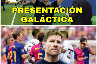 LA PRESENTACIÓN DE XABI ALONSO EMOCIONADO RECIBIDO POR UN REPLETO SANTIAGO BERNABÉU – HTT