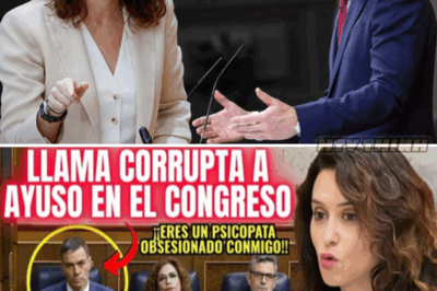 AYUSO RESPONDE URGENTEMENTE A LAS ACUSACIONES DE SÁNCHEZ: “NO SOY CORRUPTA”