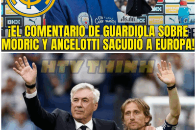 ¿QUÉ DIJO GUARDIOLA SOBRE LA DESPEDIDA DE MODRIC Y ANCELOTTI DEL MADRID? – HTT