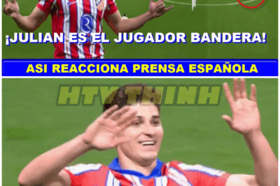 ASI REACCIONA PRENSA ESPAÑOLA a GOL de JULIAN ALVAREZ ATLETICO de MADRID vs RAYO VALLECANO – HTT