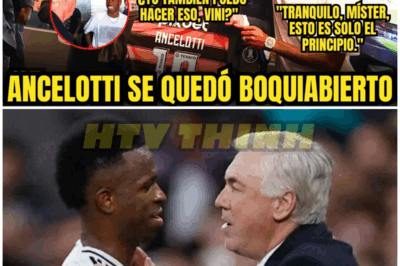 ANCELOTTI Y VINI JR EN EL MARACANÁ: ¡SU REACCIÓN FUE BRUTAL Y LO DEJO IMPACTADO! – HTT