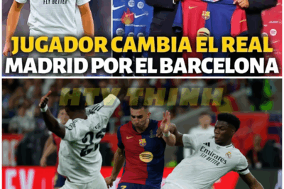 ¡JUGADOR CAMBIA REAL MADRID POR BARCELONA! – HTT