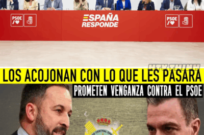 ¡VOX Revela Audios Explosivos del PSOE y Amenaza con Medidas Devastadoras Contra Pedro Sánchez!