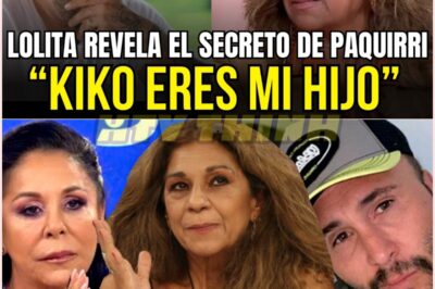 ¡HACE 3 MINUTOS! LOLITA FLORES DESVELA los SECRETOS de PAQUIRRI y ISABEL PANTOJA