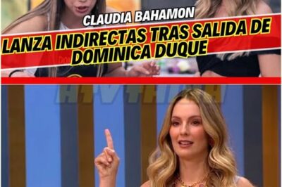 La impactante reacción de CLAUDIA BAHAMON DE MASTERCHEF ante la salida de DOMINICA DUQUE