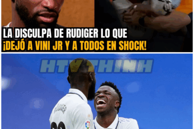¡¡La VERDAD sobre la disculpa de RUDIGER que dejó a VINI JR y a todos impresionados!! – HTT